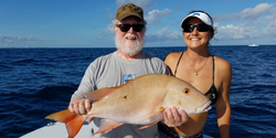 Mutton Snapper at West Palm Beach Florida. 